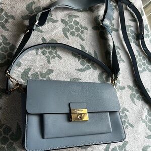Kate Spade Voyage Medium Convertible Shoulder bag Leather crossbody Blue